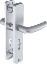 Verstelbaar deurbeslag kruk/kruk