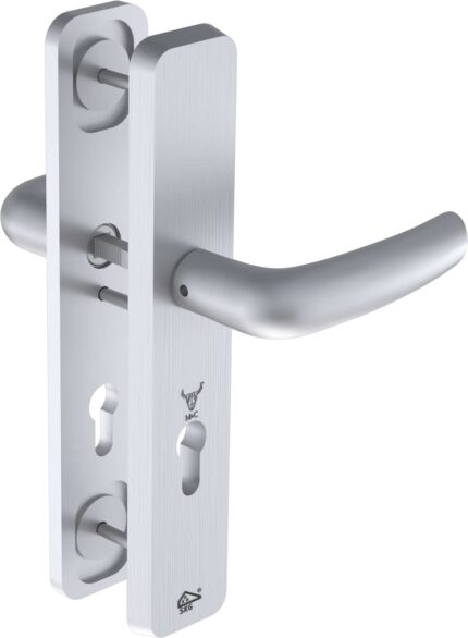 Verstelbaar deurbeslag kruk/kruk