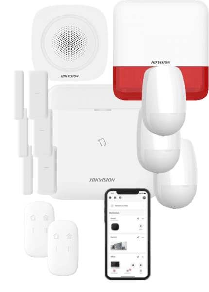 Hikvision alarmsysteem set 4