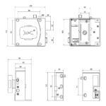 Maatvoering-oplegslot M&C