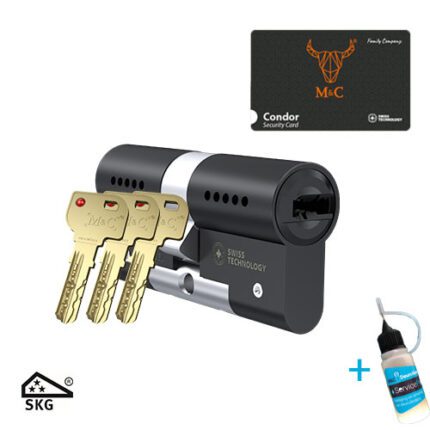 M&C Condor zwart set 1