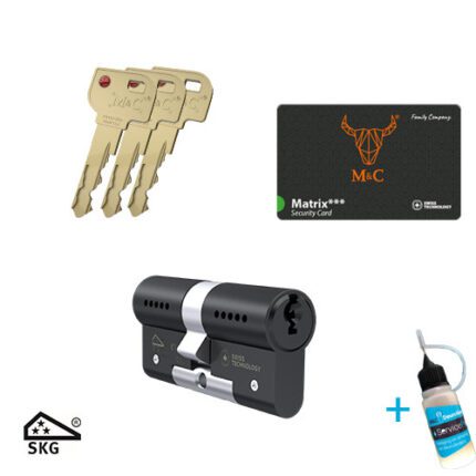 M&C Matrix zwart set