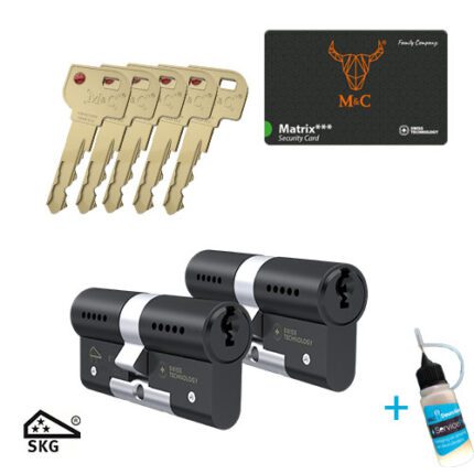 M&C Matrix zwart set 2