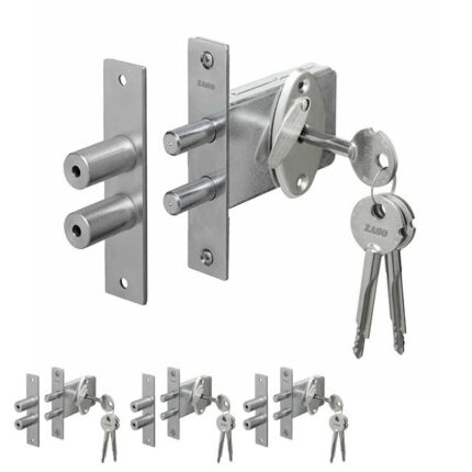 4x gelijksluitende pensloten