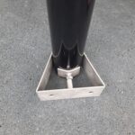 Muurbeugel cameramast bevestiging mast