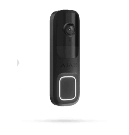 Ajax deurbel zwart zijkant